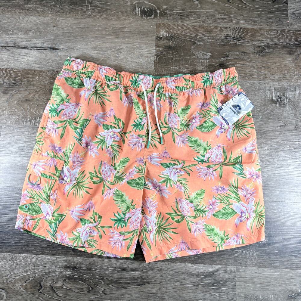 Havana‎ Jim Men's Tropical Swim Trunks Size XXL New With Tags